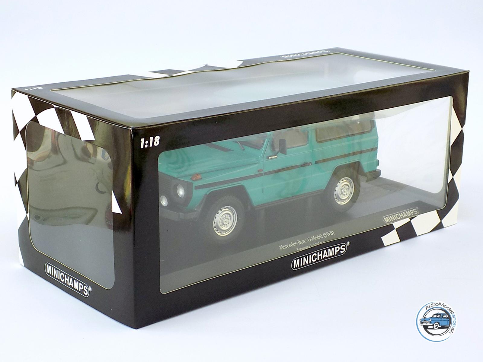 MERCEDES BENZ - G-CLASS SHORT (W460) 1980 - 1:18 MINICHAMPS – Obrázok 8