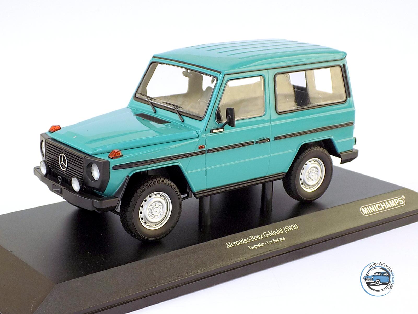 MERCEDES BENZ - G-CLASS SHORT (W460) 1980 - 1:18 MINICHAMPS – Obrázok 2