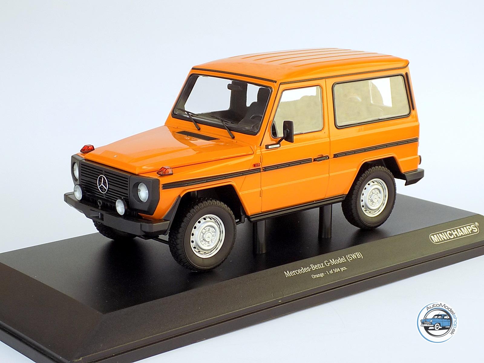 MERCEDES BENZ - G-CLASS SHORT (W460) 1980 - 1:18 MINICHAMPS – Obrázok 3