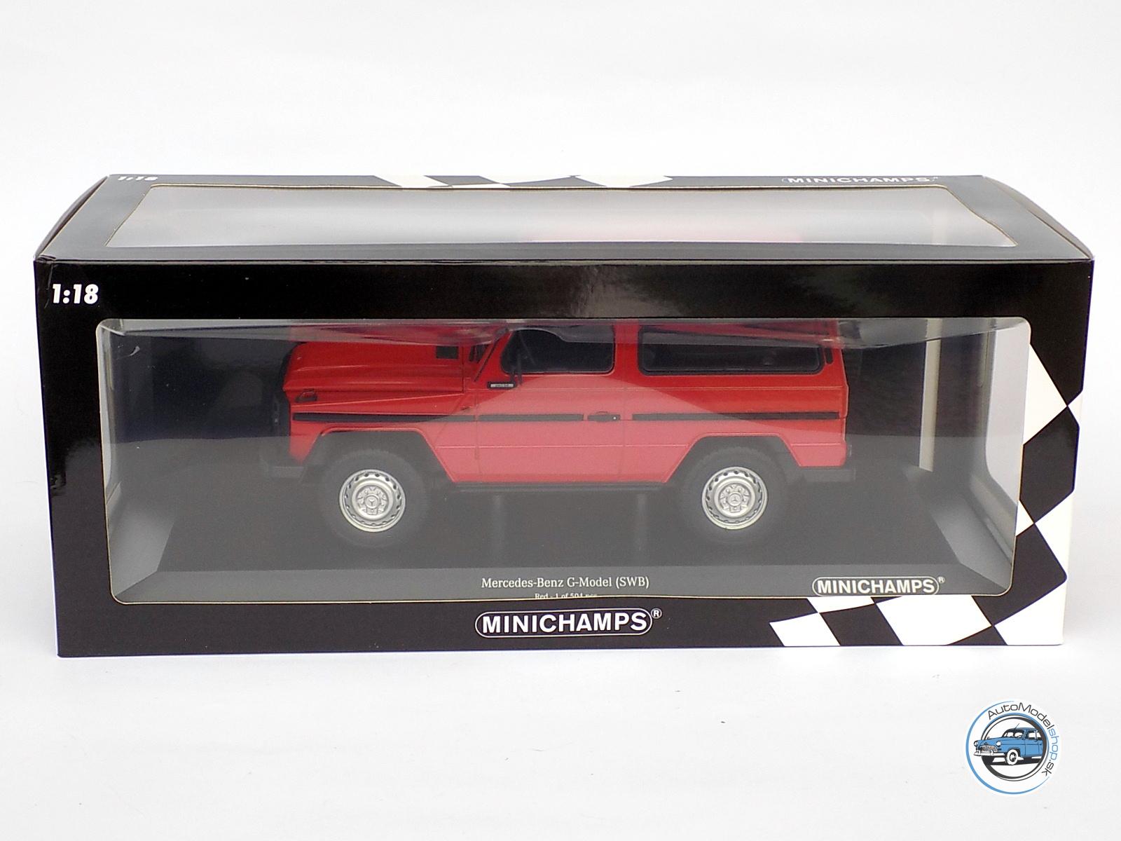 MERCEDES BENZ - G-CLASS SHORT (W460) 1980 - 1:18 MINICHAMPS – Obrázok 7