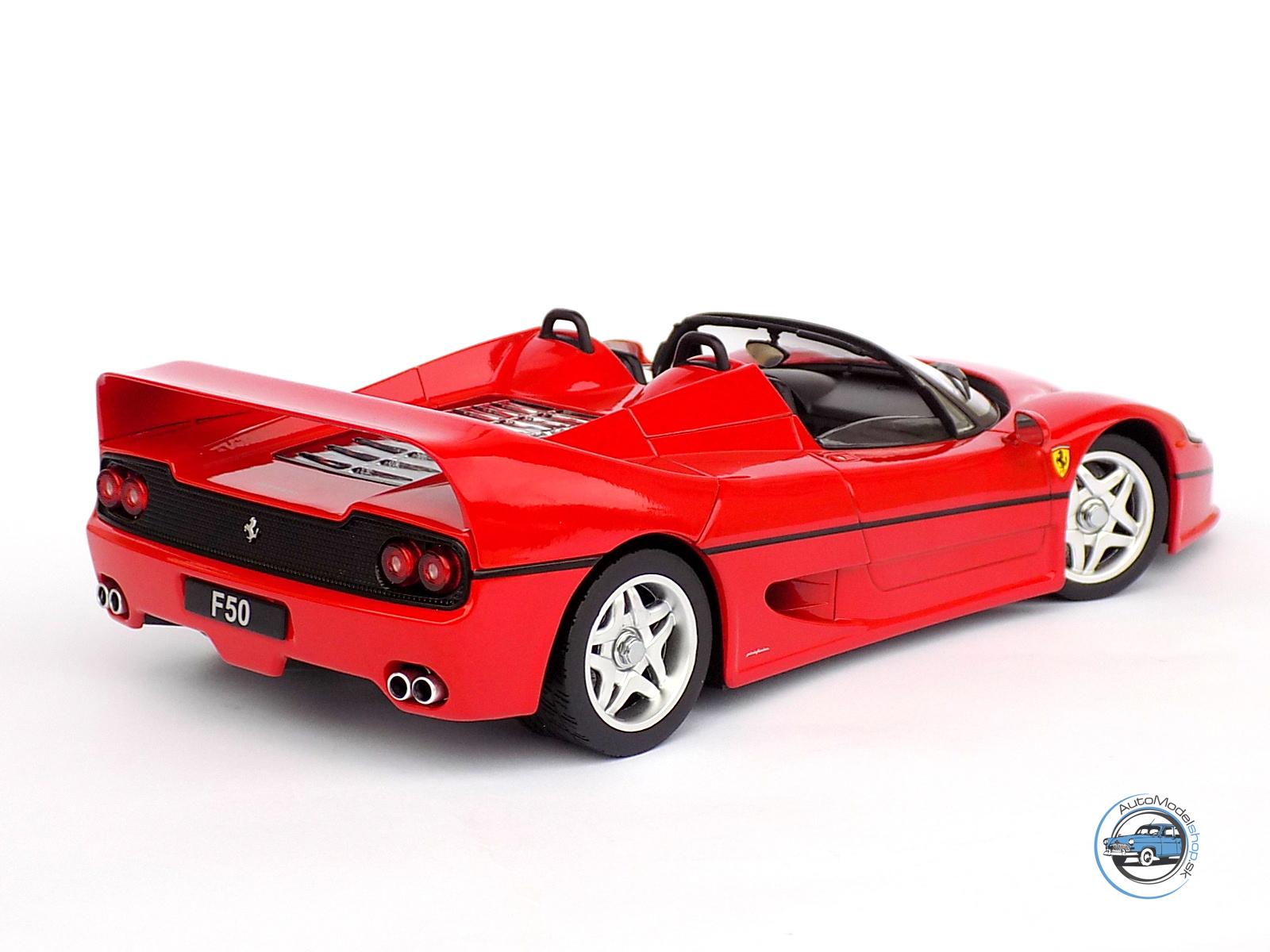 FERRARI F50 CABRIOLET 1995 - 1:18 KK SCALE – Obrázok 3