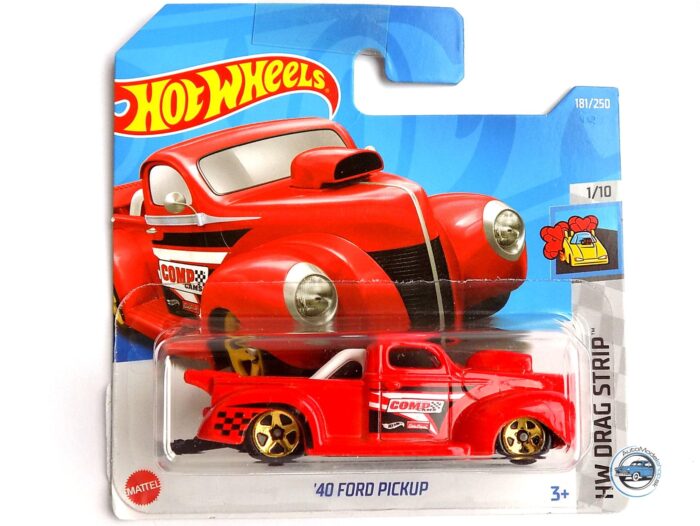 Hot Wheels ´40 Ford Pickup - HCX61-hw drag strip