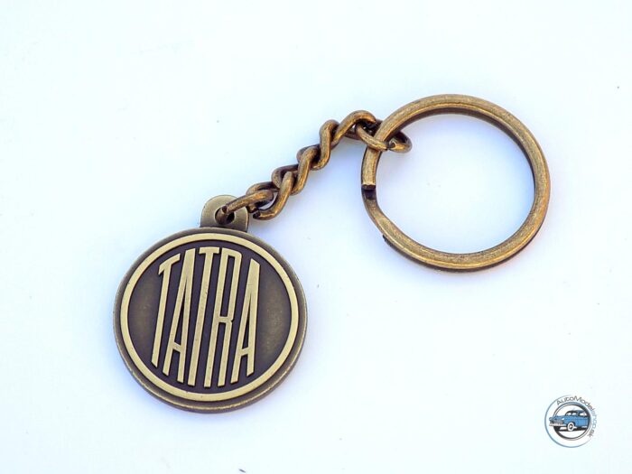 Kovová kľúčenka Tatra - okrúhla