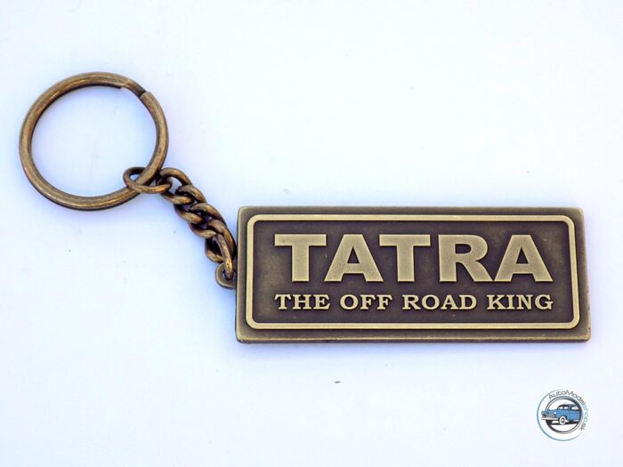 Kovová kľúčenka Tatra - obdĺžniková