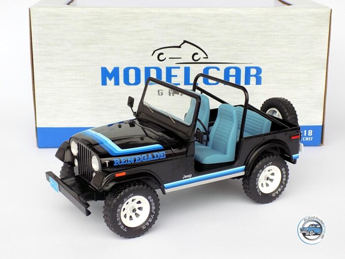 JEEP CJ-7 RENEGADE 1980 - 1:18 MCG