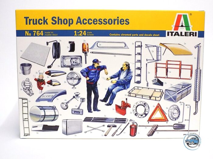 ITALERI KIT : DOPLNKY KU KAMIONOM 0764 – 1:24 ITALERI
