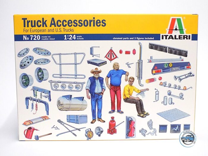 ITALERI KIT : DOPLNKY KU KAMIONOM 0720 - 1:24 ITALERI