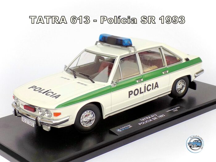TATRA 613 POLÍCIA SR 1993 - 1:18 Triple9/Automodelshop.sk
