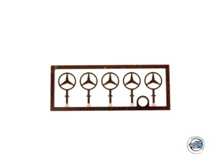 5x LOGO MERCEDES - 1:18 NOREV