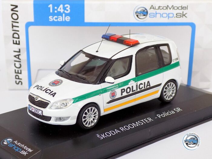 ŠKODA ROOMSTER - Polícia SR - OO PZ Mesto Vysoké Tatry - 1:43
