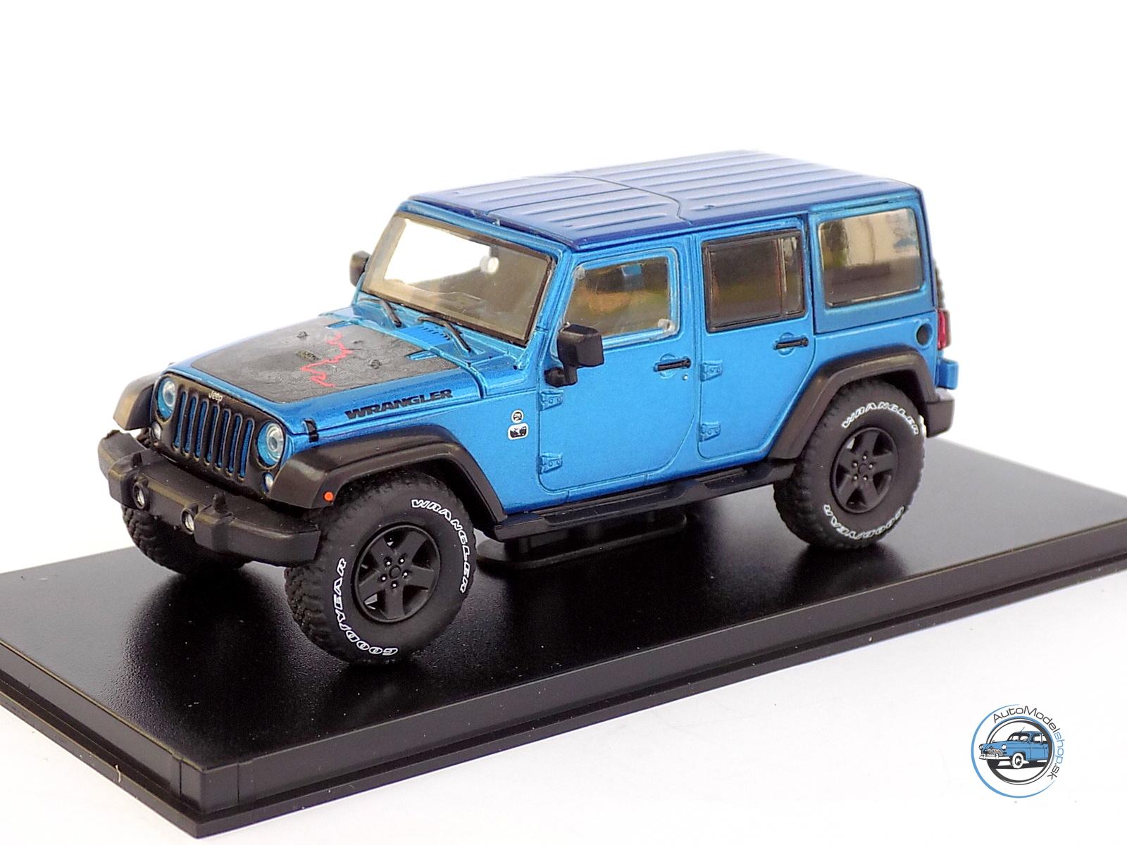 JEEP WRANGLER UNLIMITED BLACK BEAR EDITION 2016 - 1:43 GREENLIGHT – Obrázok 2