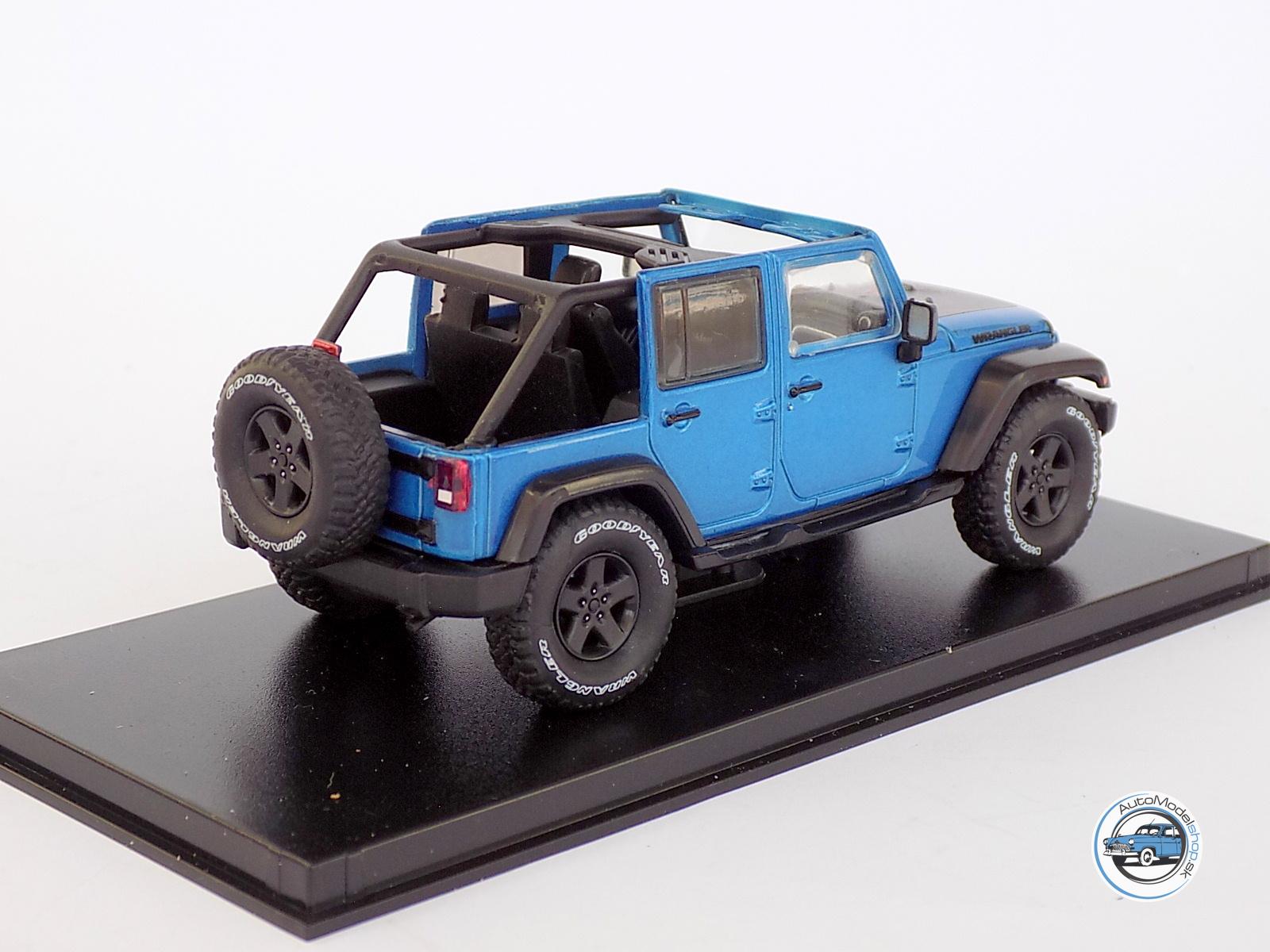 JEEP WRANGLER UNLIMITED BLACK BEAR EDITION 2016 - 1:43 GREENLIGHT – Obrázok 3