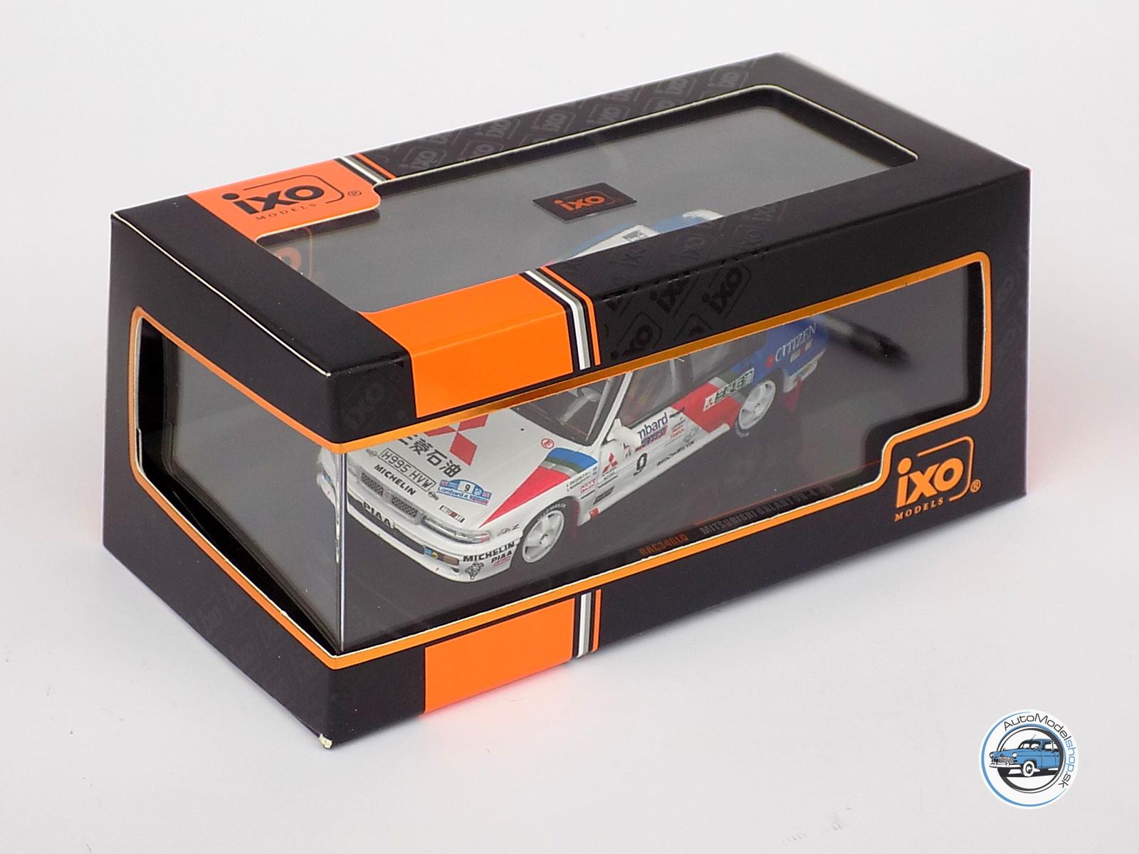 MITSUBISHI GALANT VR-4 N 9 2nd RALLY RAC LOMBARD 1990 K.ERIKSSON - S.PARMANDER - 1:43 IXO – Obrázok 4