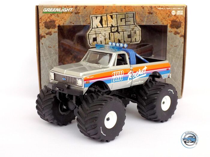 CHEVROLET K-10 PICK-UP MONSTER TRUCK 1972 - 1:43 GREENLIGHT