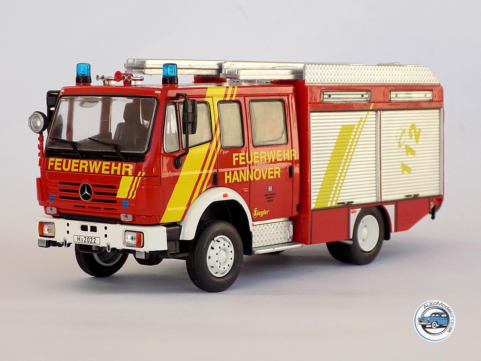 MERCEDES BENZ LF16/12 HASIČI HANNOVER 1995 - 1:43 IXO – Obrázok 2