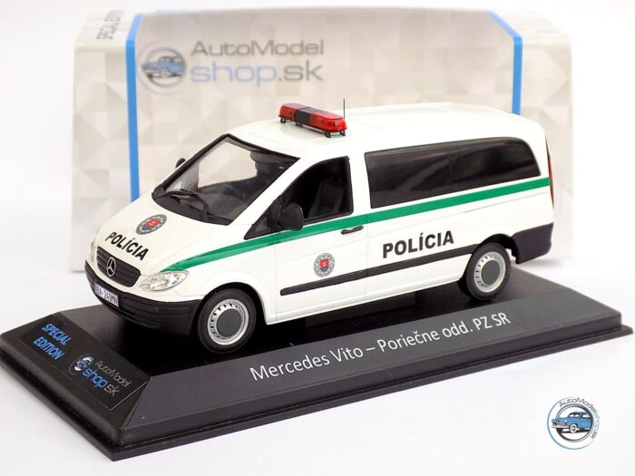 MERCEDES VITO - POLÍCIA SR - Oddelenie poriečnej polície 1:43