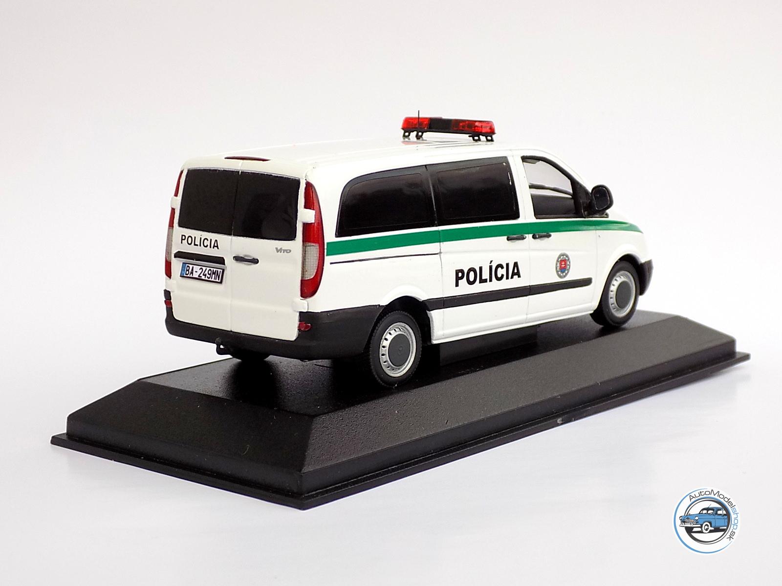MERCEDES VITO - POLÍCIA SR - Oddelenie poriečnej polície 1:43 – Obrázok 3