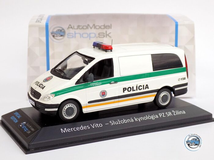 MERCEDES VITO - POLÍCIA SR - Oddelenie služobnej kynologie PZ Žilina - 1:43
