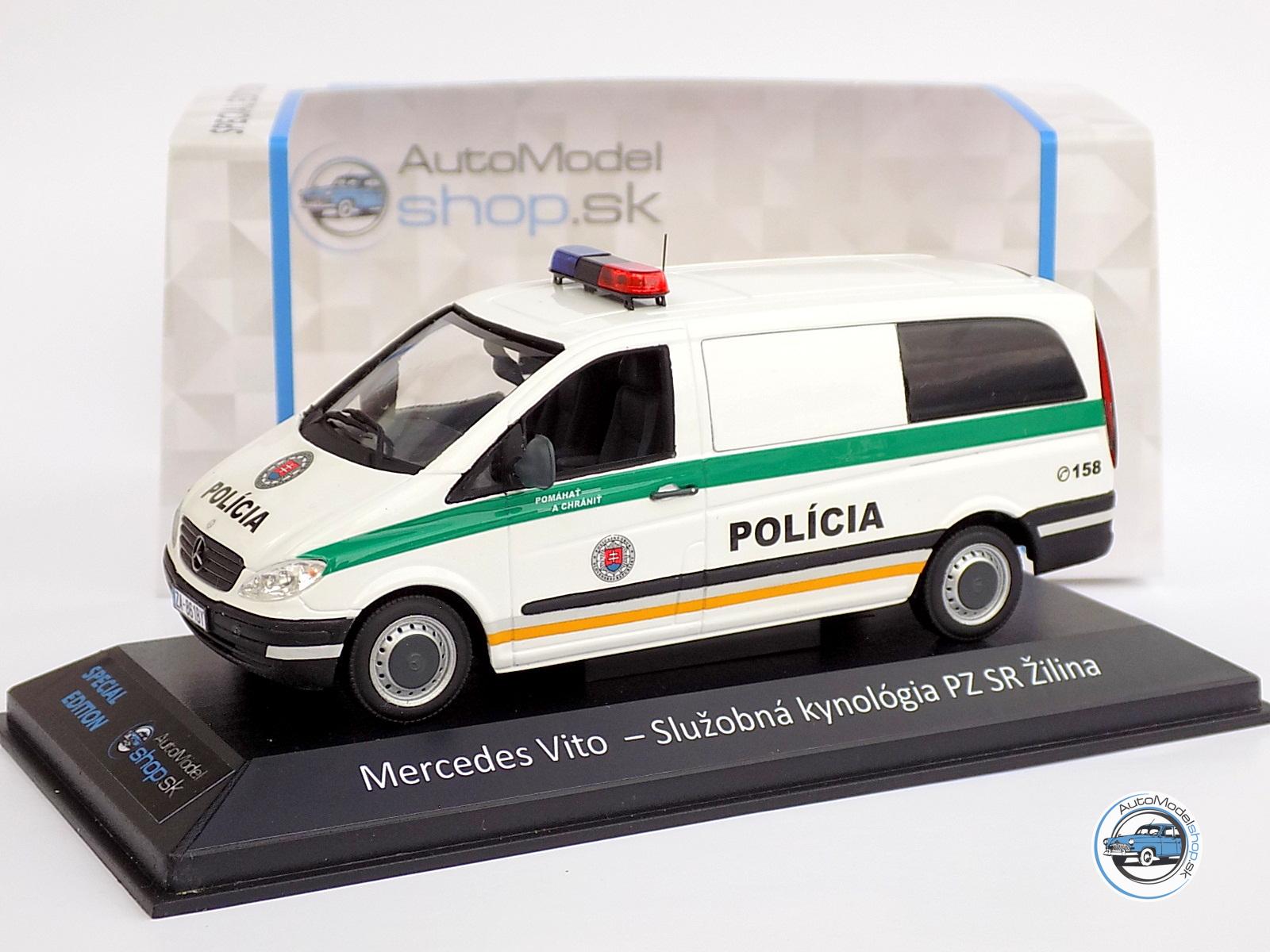 MERCEDES VITO - POLÍCIA SR - Oddelenie služobnej kynologie PZ Žilina - 1:43