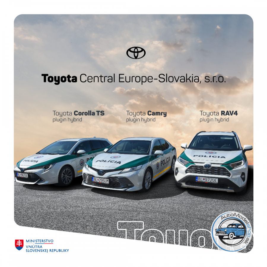 TOYOTA CAMRY POLÍCIA SR 1:43 – Obrázok 5
