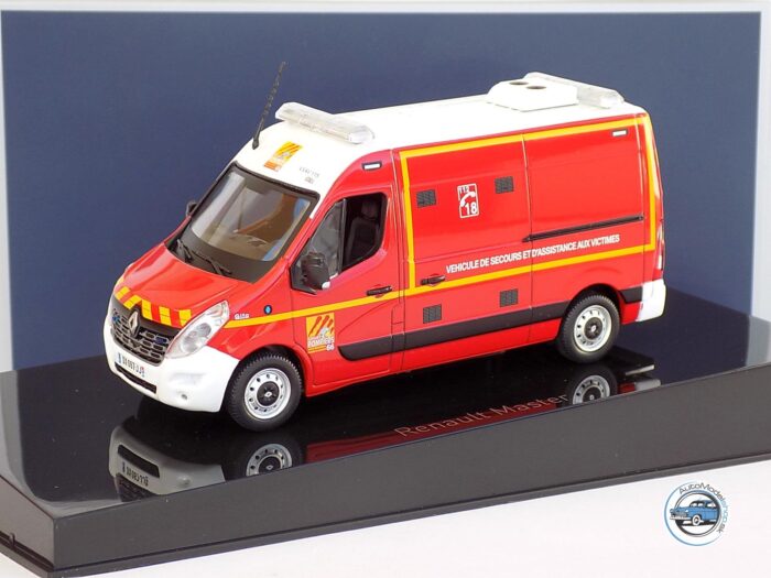 RENAULT MASTER VAN VSAV HASIČI / AMBULANCE 2014 - 1:43 NOREV