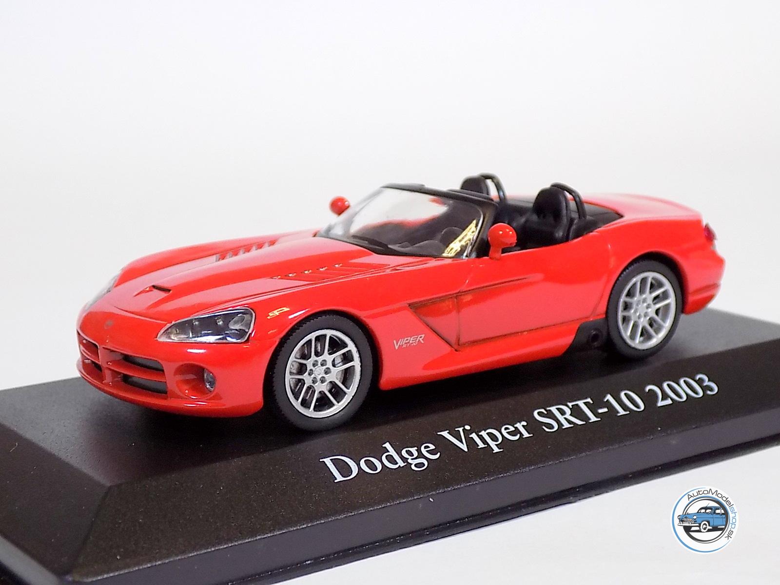 DODGE VIPER SRT-10 2003 – 1:43 Edícia Dominiqua Chapatta – Atlas Edition – Obrázok 2