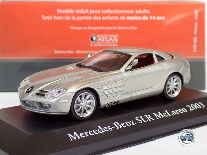 MERCEDS-BENZ SLR McLAREN 2003 – 1:43 Edícia Dominiqua Chapatta – Atlas Edition