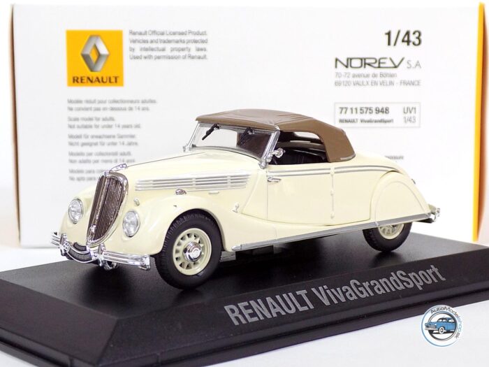 RENAULT VIVA GRAND SPORT 1935 - 1:43 NOREV