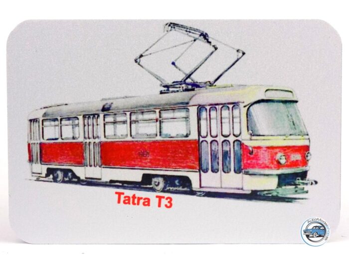 Kovová magnetka TATRA T3