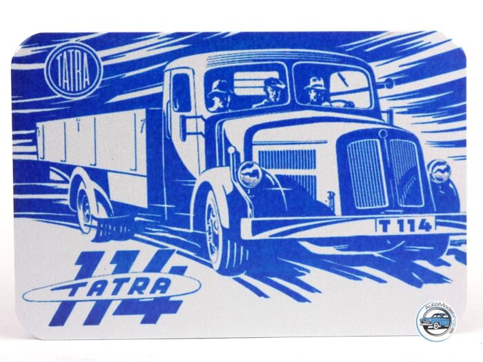 Kovová magnetka TATRA 114