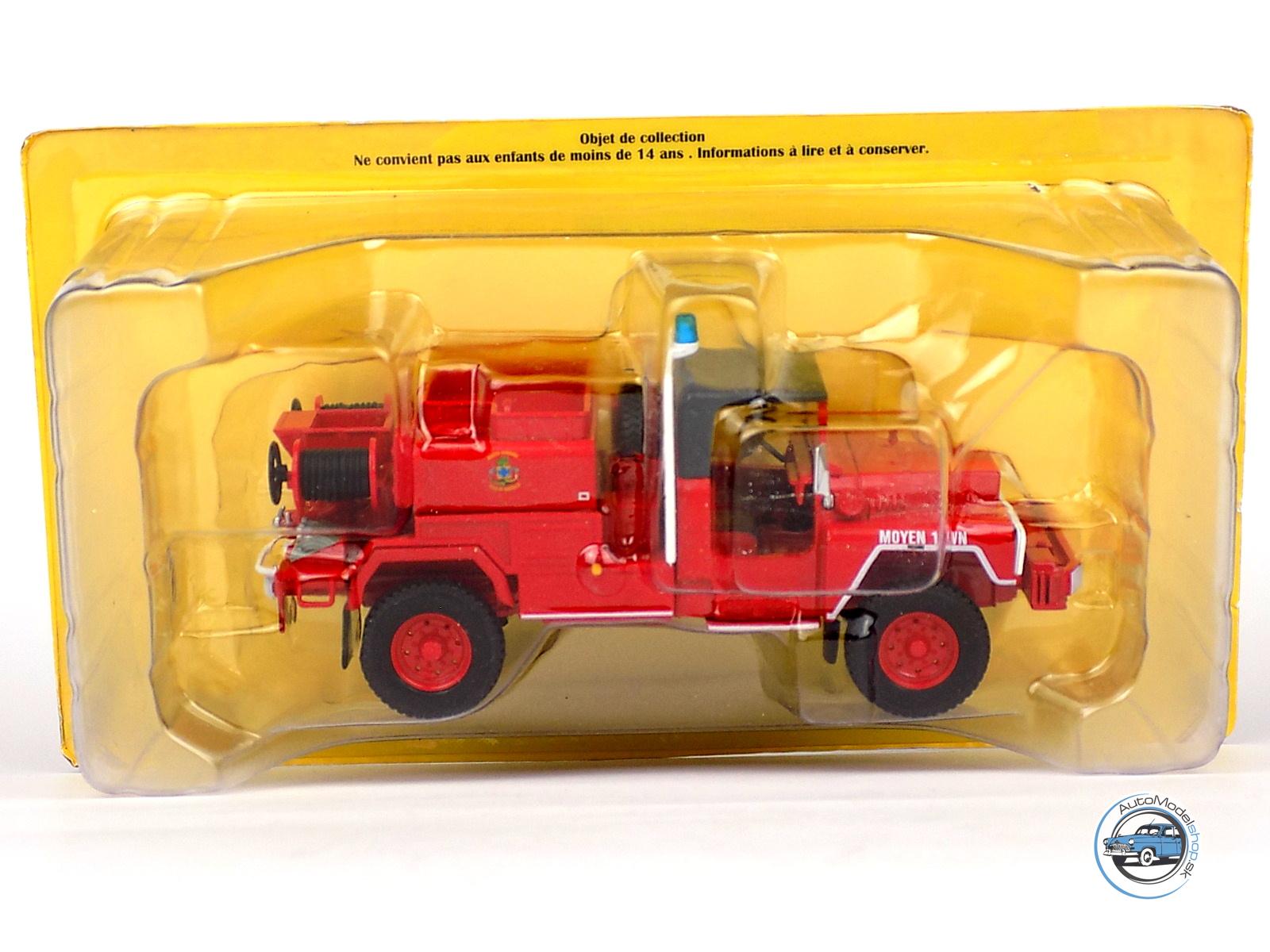 ACMAT TPK 4x4 CISTERNA - HASIČI TALIANSKO 1985 - 1:43 Hachette – Obrázok 4