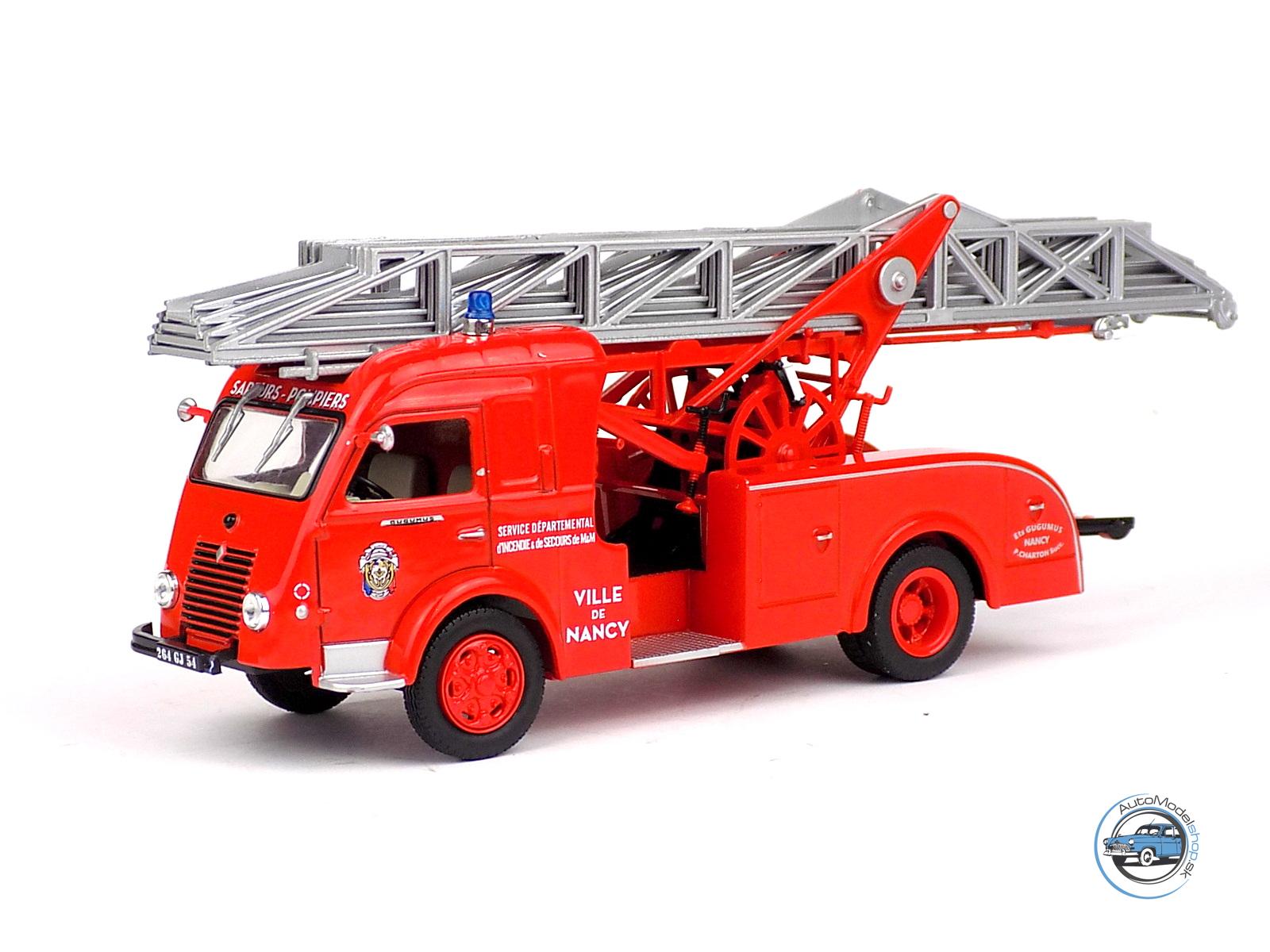 RENAULT GALION HASIČI GUGUMUS VILLE DE NANCY 1960 - 1:43 Hachette