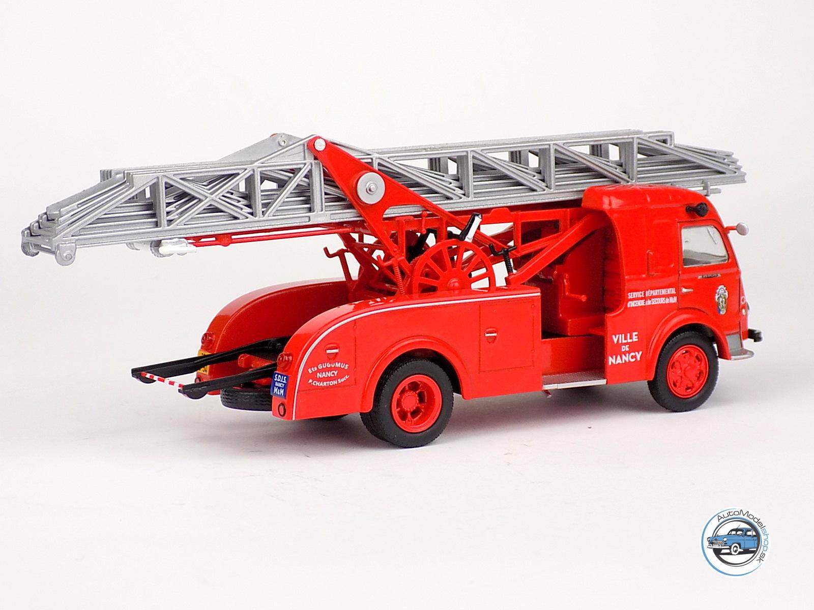 RENAULT GALION HASIČI GUGUMUS VILLE DE NANCY 1960 - 1:43 Hachette – Obrázok 2