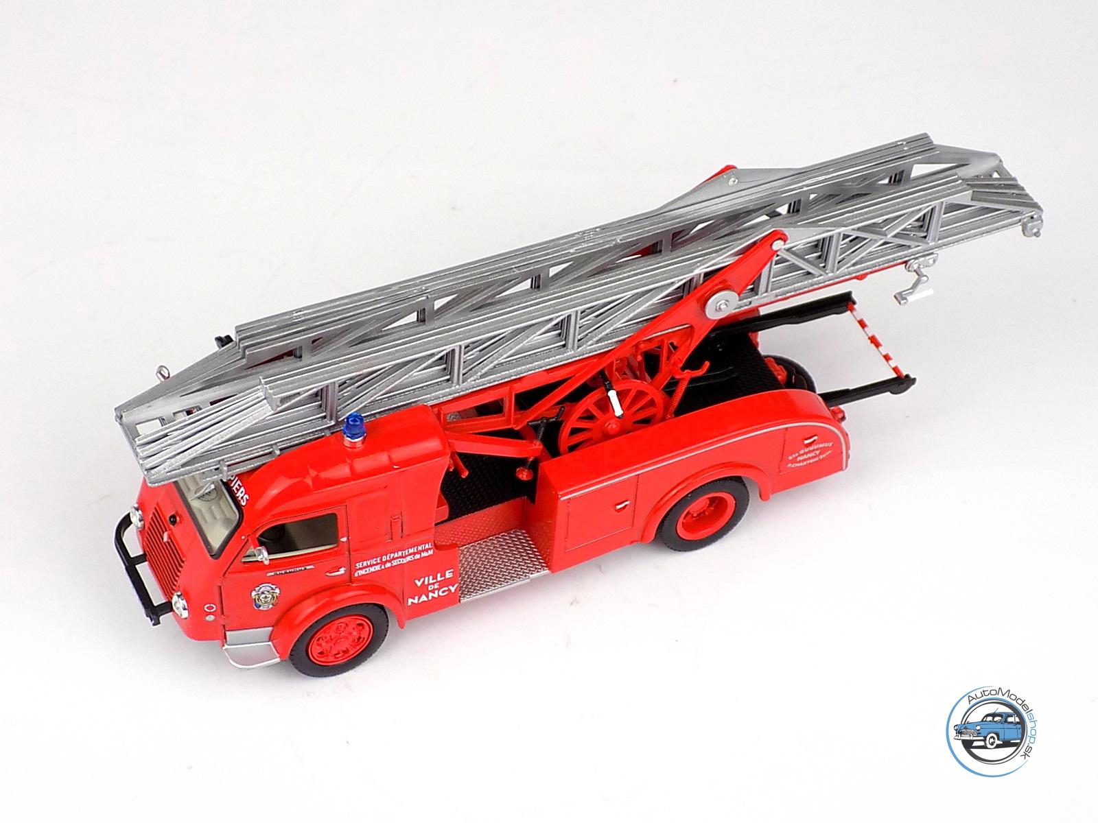 RENAULT GALION HASIČI GUGUMUS VILLE DE NANCY 1960 - 1:43 Hachette – Obrázok 4