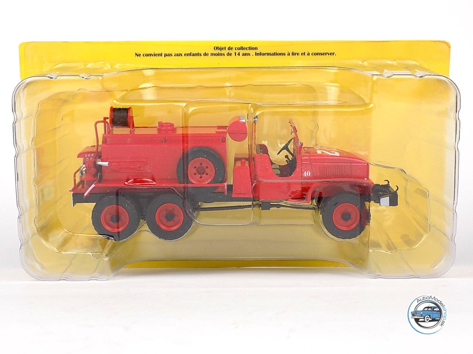 GMC CCKW 353 HORSKÝ ŠPECIAL - HASIČI 1960 - 1:43 Hachette – Obrázok 4