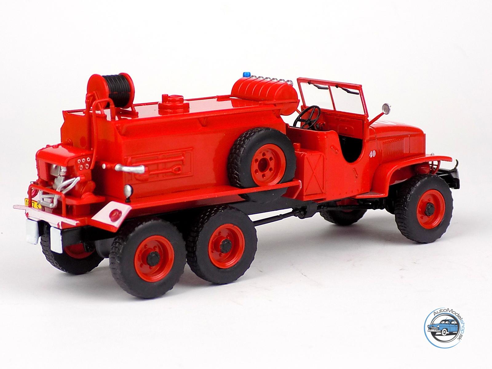 GMC CCKW 353 HORSKÝ ŠPECIAL - HASIČI 1960 - 1:43 Hachette – Obrázok 2