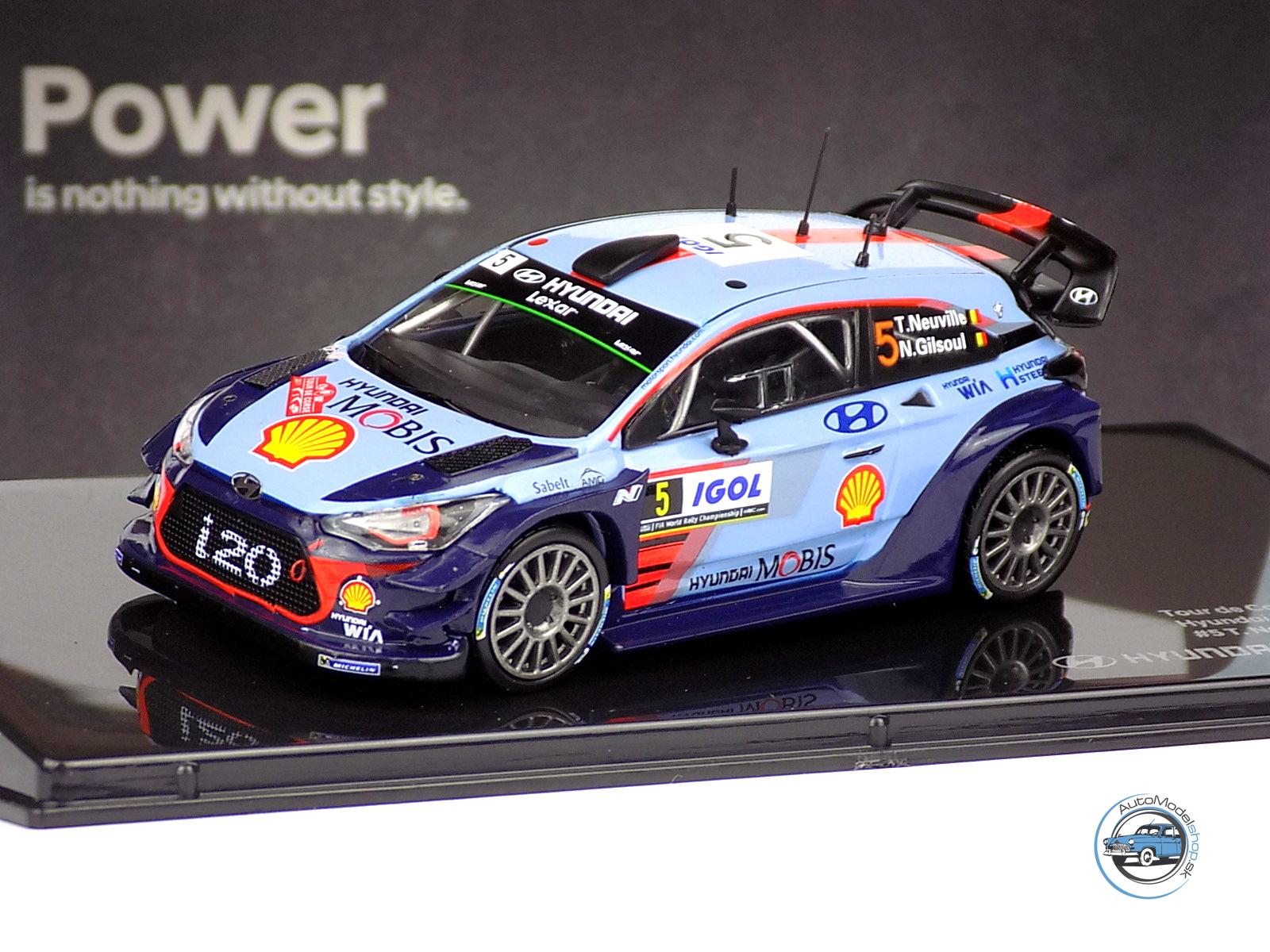 HYUNDAI i20 Coupe WRC #5 víťaz Rallye Tour de Corse 2017 Neuville & Gilsoul 1:43 – Obrázok 6