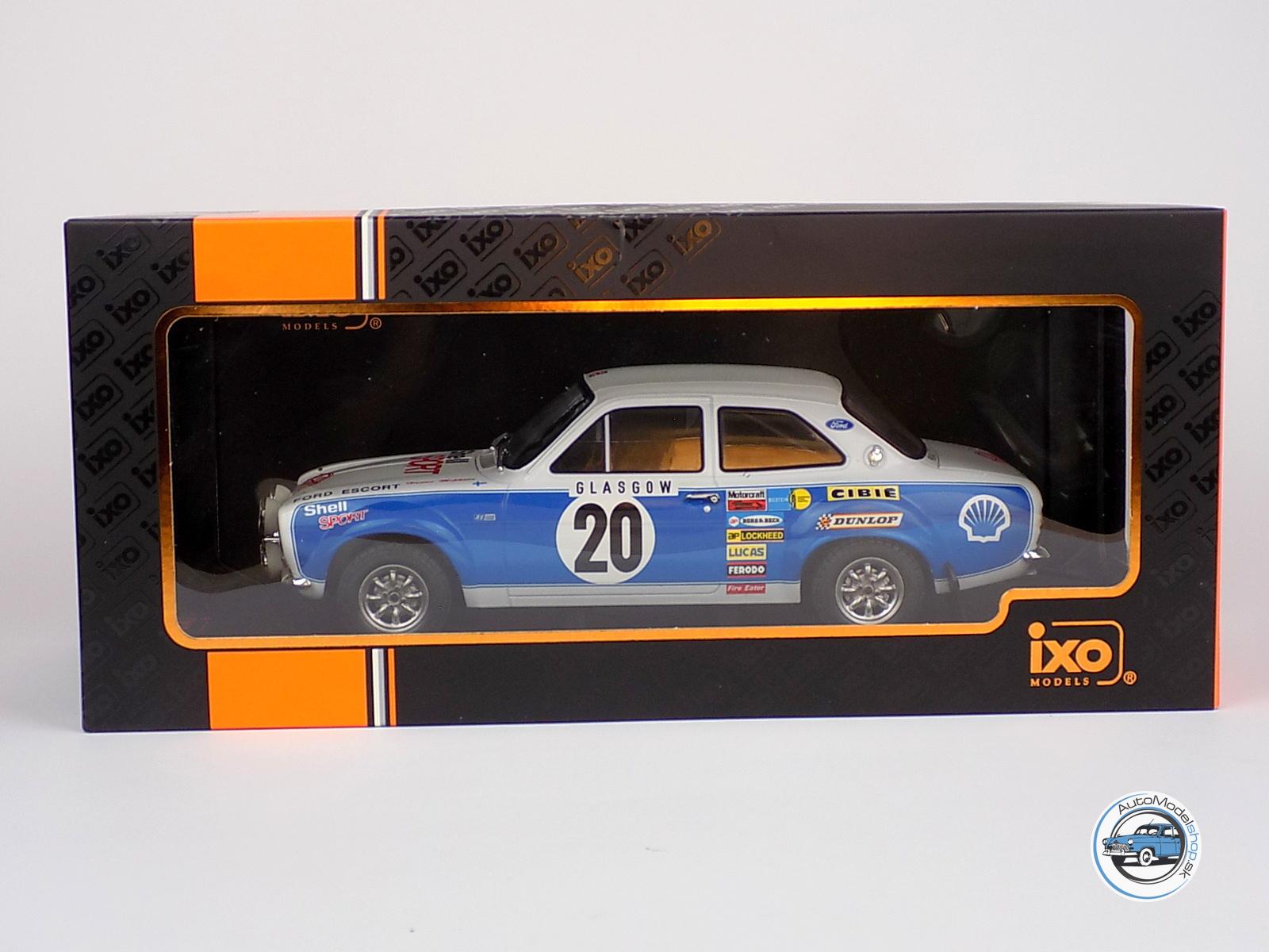FORD ESCORT MKI RS 1600 (night version) N 20 RALLY MONTECARLO 1973 H.MIKKOLA - J.PORTER - 1:18 IXO – Obrázok 4