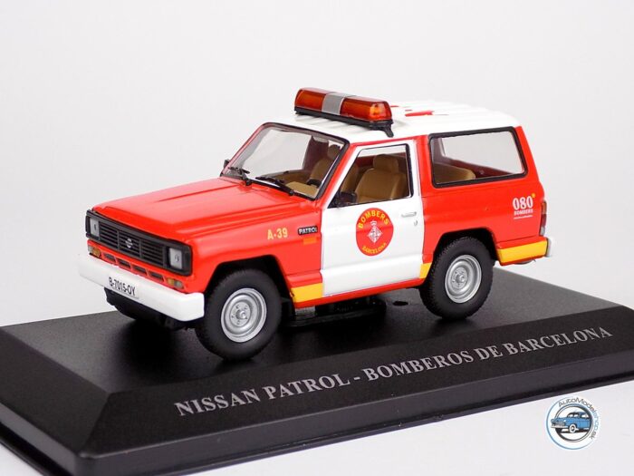 NISSAN PATROL HASIČI BARCELONA 1994 - 1:43 Hachette