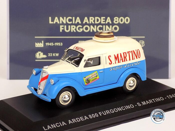 LANCIA ARDEA 800 VAN SAN MARTINO SUPER LIEVITO 1949 - 1:43 EAGLEMOSS