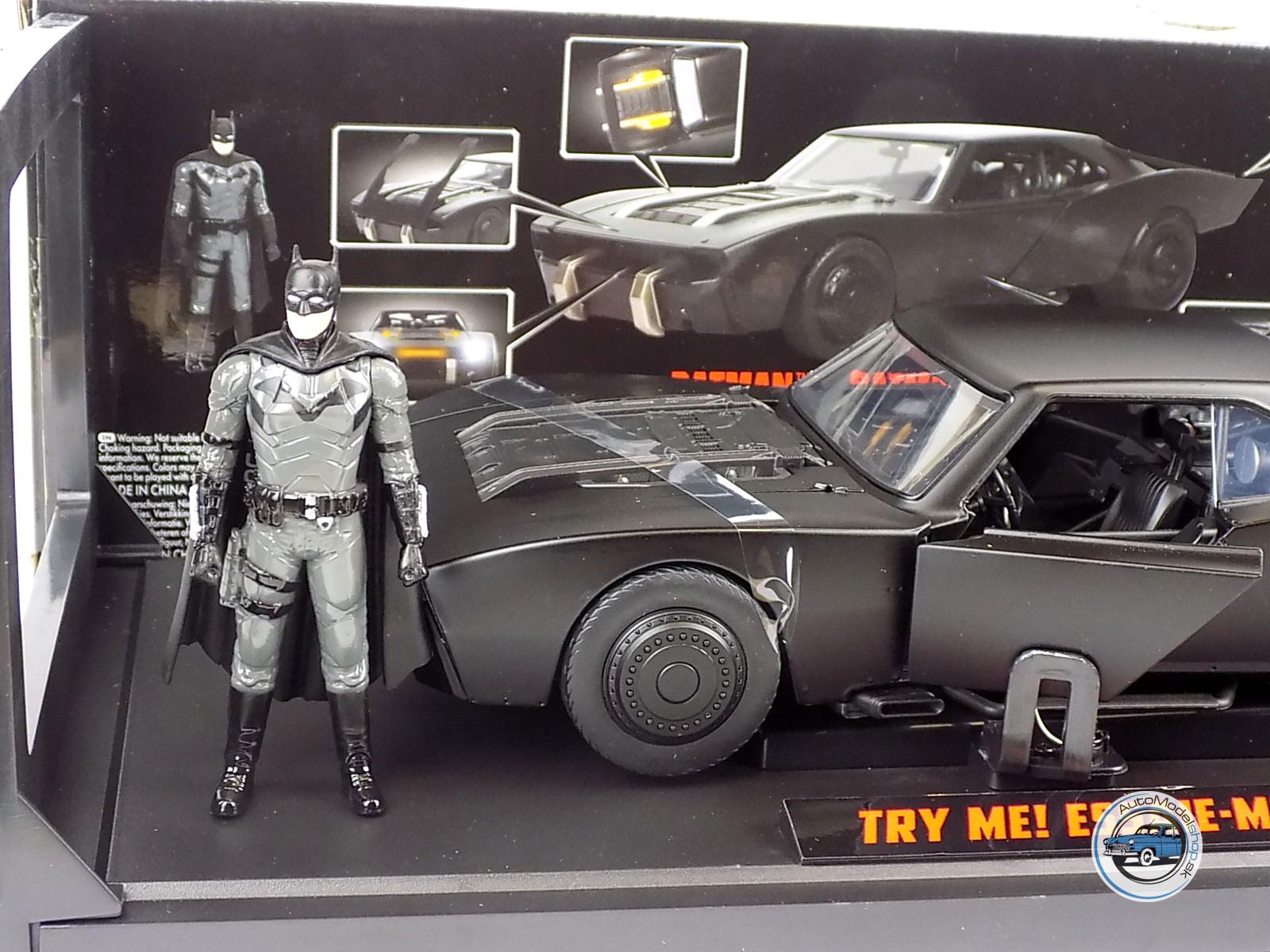 BATMAN A BATMOBILE 2022 - THE BATMAN MOVIE - 1:18 JADA – Obrázok 2