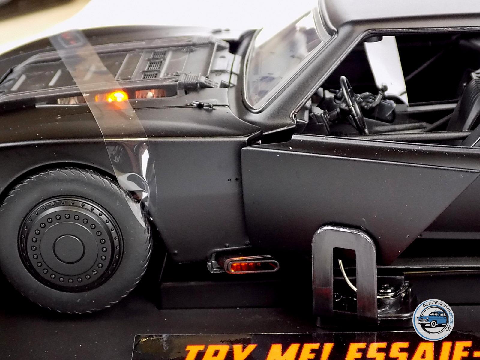 BATMAN A BATMOBILE 2022 - THE BATMAN MOVIE - 1:18 JADA – Obrázok 5