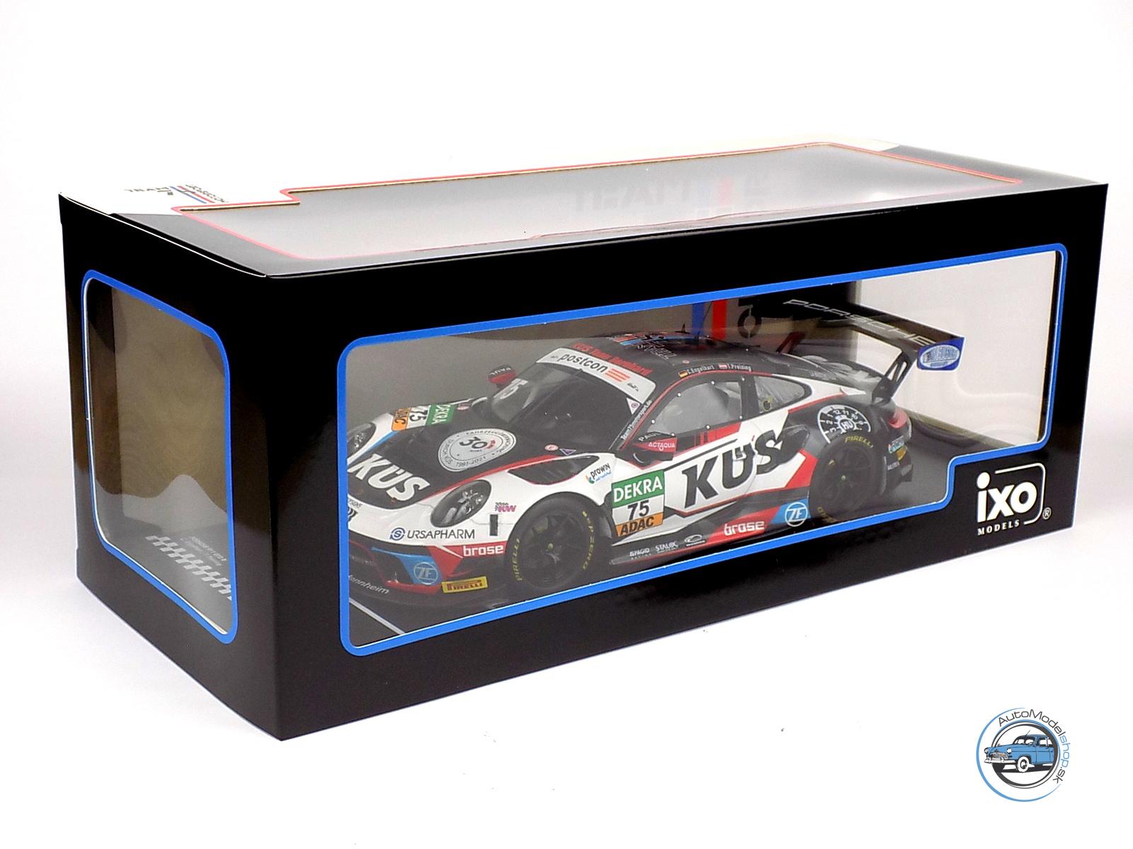 PORSCHE 911 991 GT3 R TEAM KUS 75 BERNHARD N 75 ADAC GT MASTERS 2021 C.ENGELHART - T.PREINING - 1:18 IXO – Obrázok 6