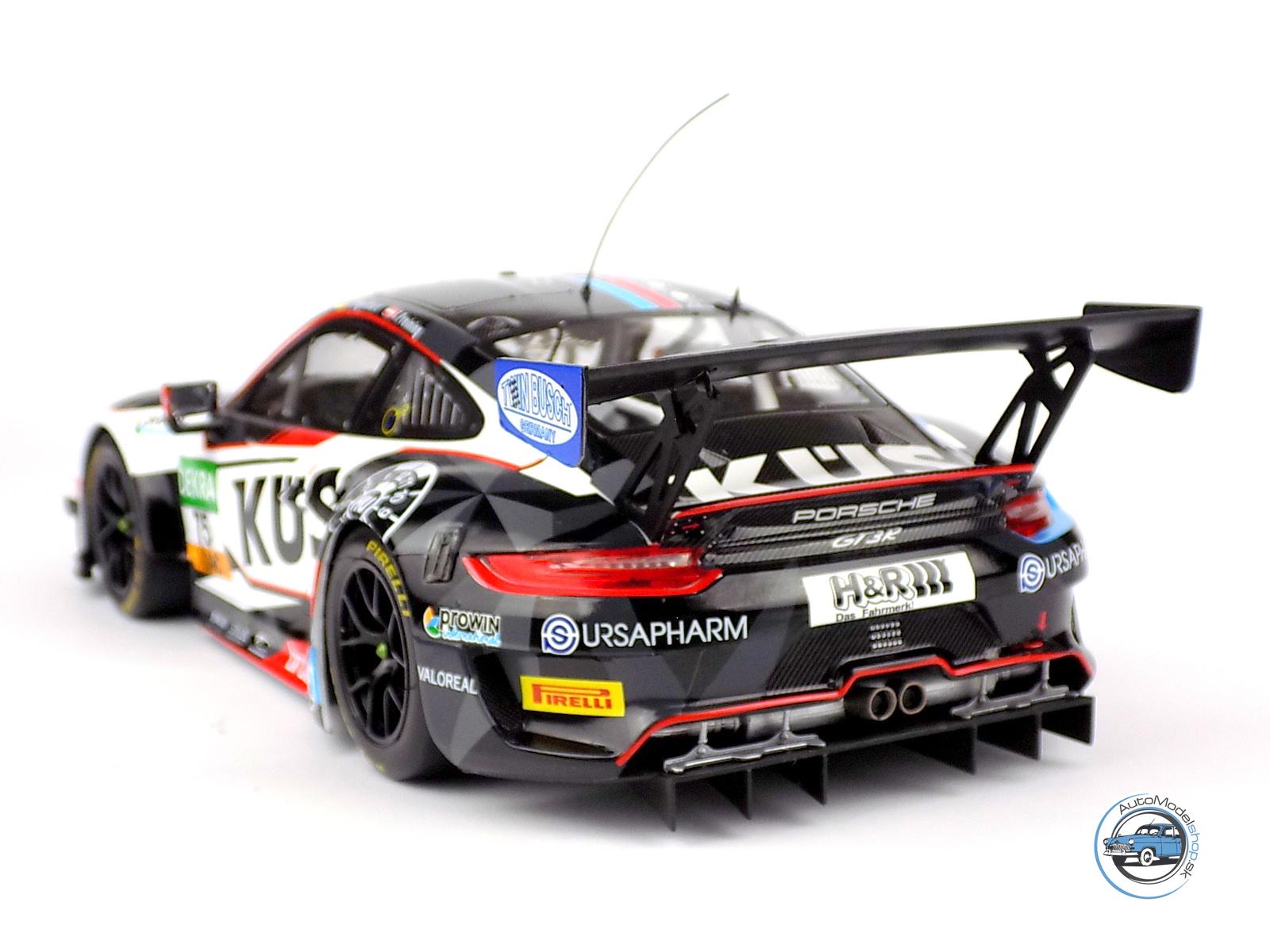 PORSCHE 911 991 GT3 R TEAM KUS 75 BERNHARD N 75 ADAC GT MASTERS 2021 C.ENGELHART - T.PREINING - 1:18 IXO – Obrázok 5