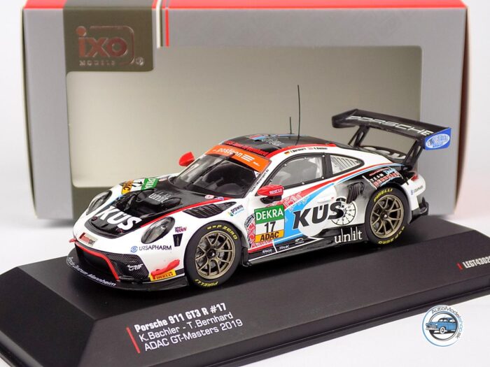 PORSCHE 911 991-2 GT3-R TEAM KUS BERNHARD N 17 ADAC GT MASTERS 2019 K.BACHLER - T.BERNHARD - 1:43 IXO