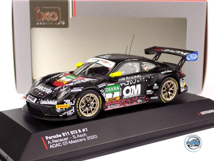 PORSCHE 911 991 GT3 R TEAM HERBERTH MOTORSPORT N 7 ADAC GT MASTERS 2020 A.RENAUER - S.ASCH - 1:43 IXO