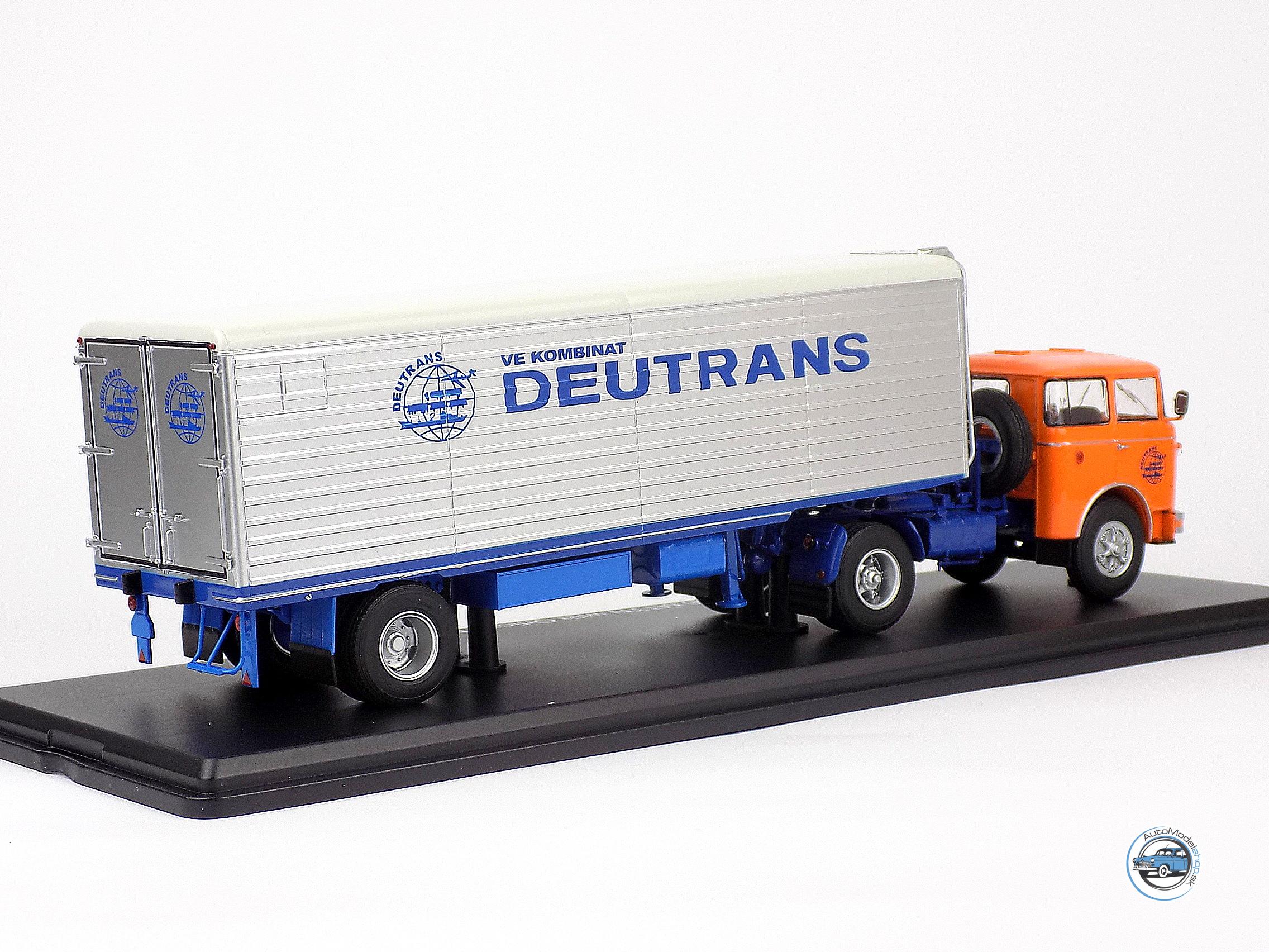LIAZ 706 MTTN + CHLADIARENSKÝ NÁVES ORLIČAN N12CH DEUTRANS 1978 - 1:43 Premium ClassiXXs – Obrázok 4