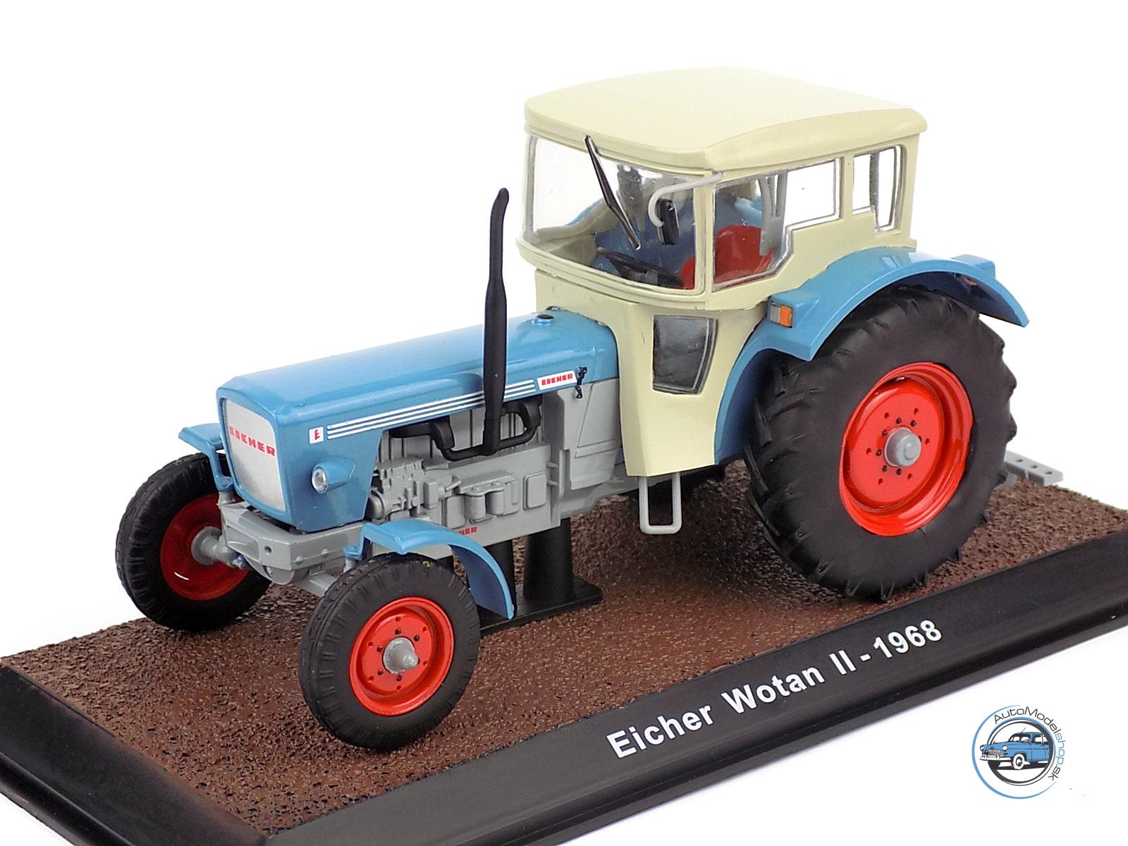 TRAKTOR EICHER WOTAN II 1968 - 1:32 Atlas editions – Obrázok 2
