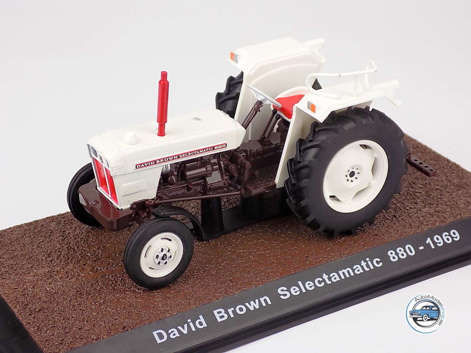 TRAKTOR DAVID BROWN SELECMATIC 880 1969 - 1:32 Atlas editions – Obrázok 2
