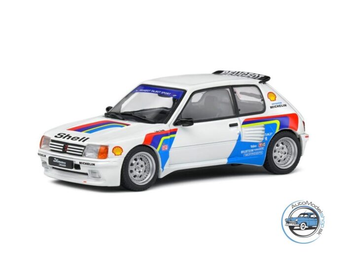 PEUGEOT 205 GTi DIMMA RALLY TRIBUTE 1992 - 1:43 SOLIDO
